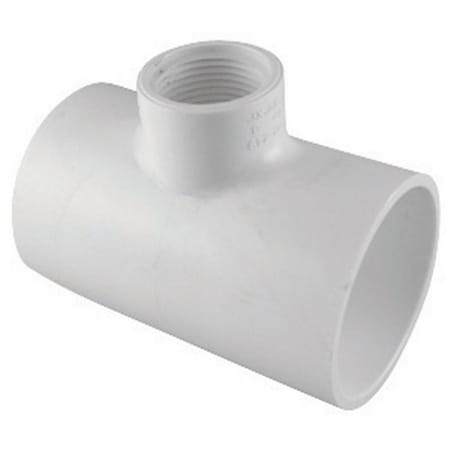 Homecare Products PVC 02401 5000 2 x 2 x 0.75 in. Reducing Tee HO154217
